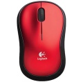 (R) Myszka Logitech M185 All RED Bezprzewodowa USB